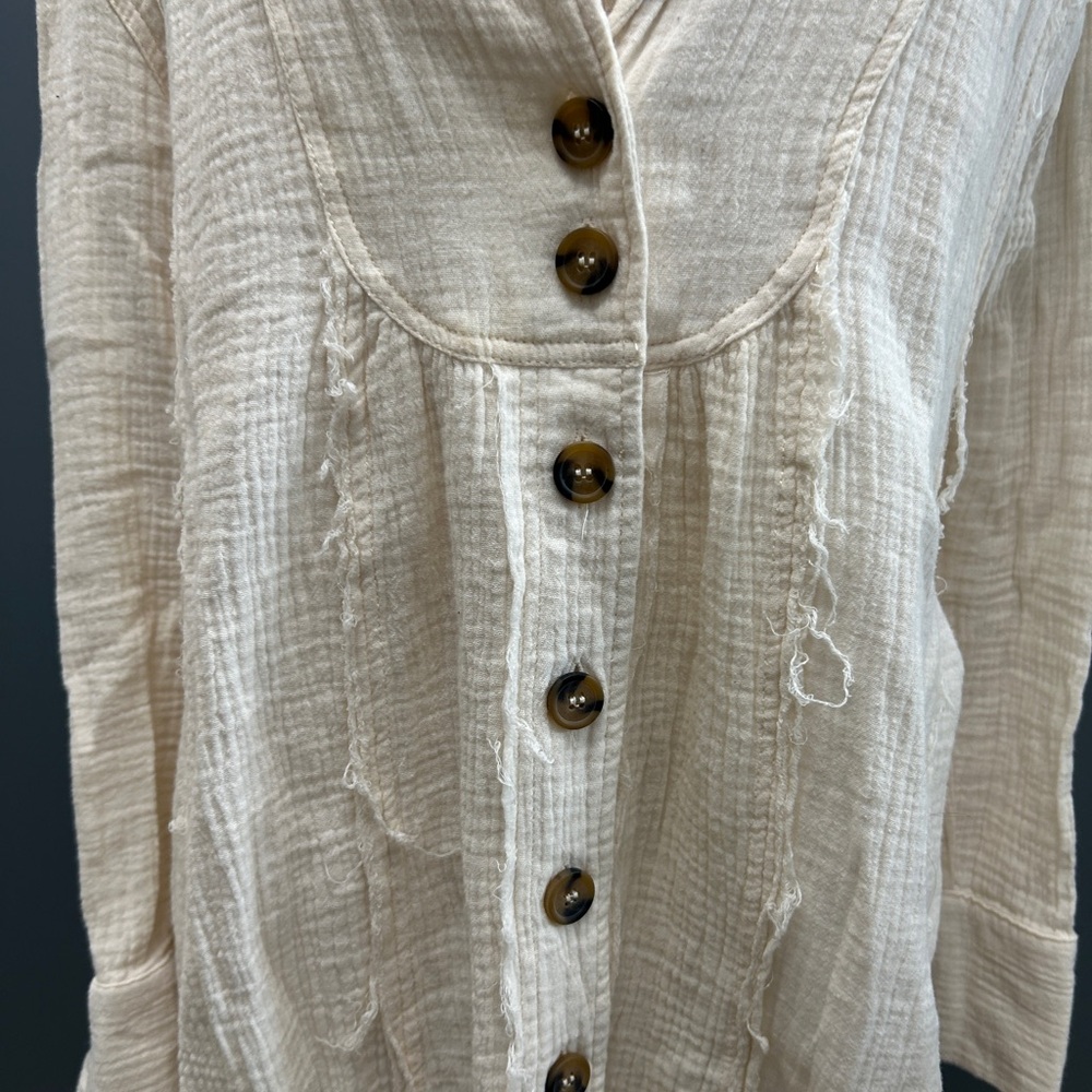Free People All About The Feels Button Down View 6